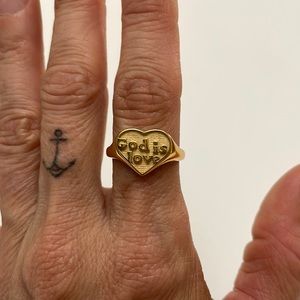 God is love ring